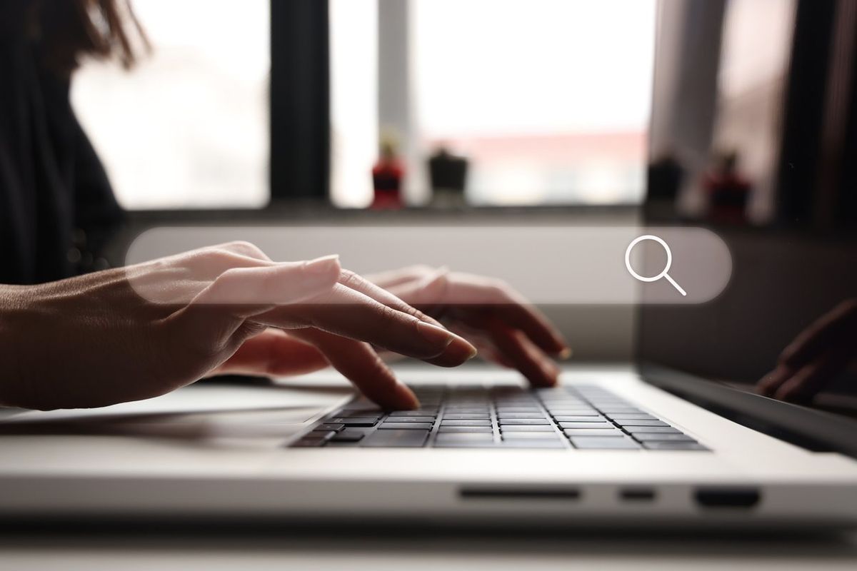 Search Find Web Online Technology Internet Website Concept stock photo